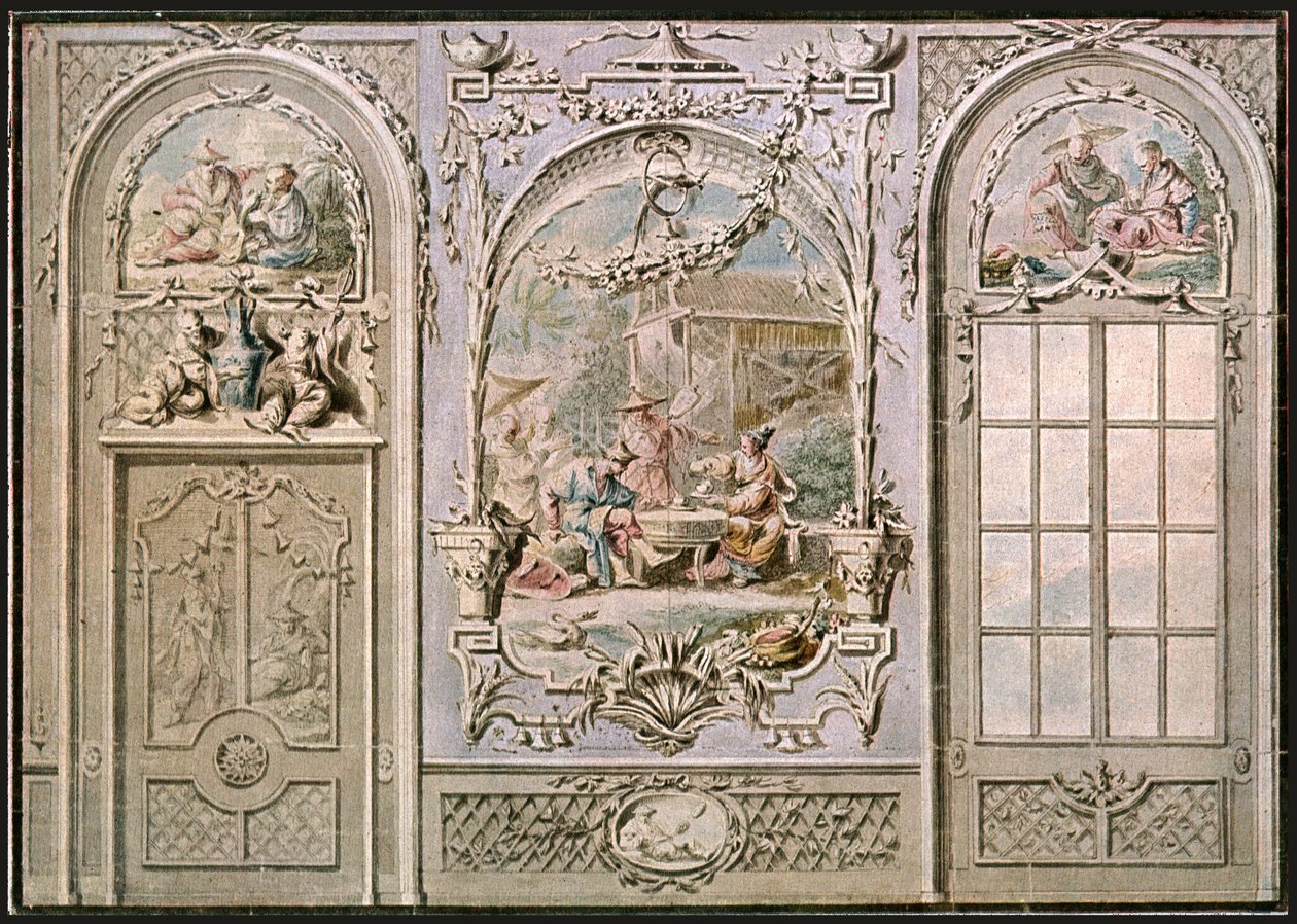 Projet de décoration murale, Italie, 1928 - Unbekannt