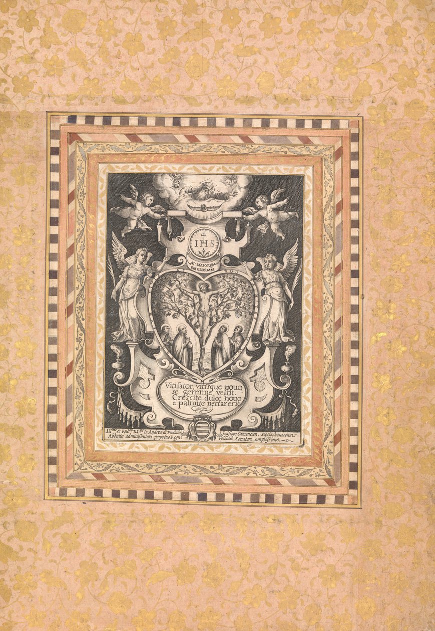 Scène dévotionnelle, folio de l