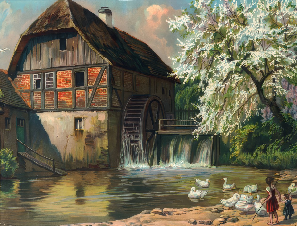 Le vieux moulin rouge - Unbekannt