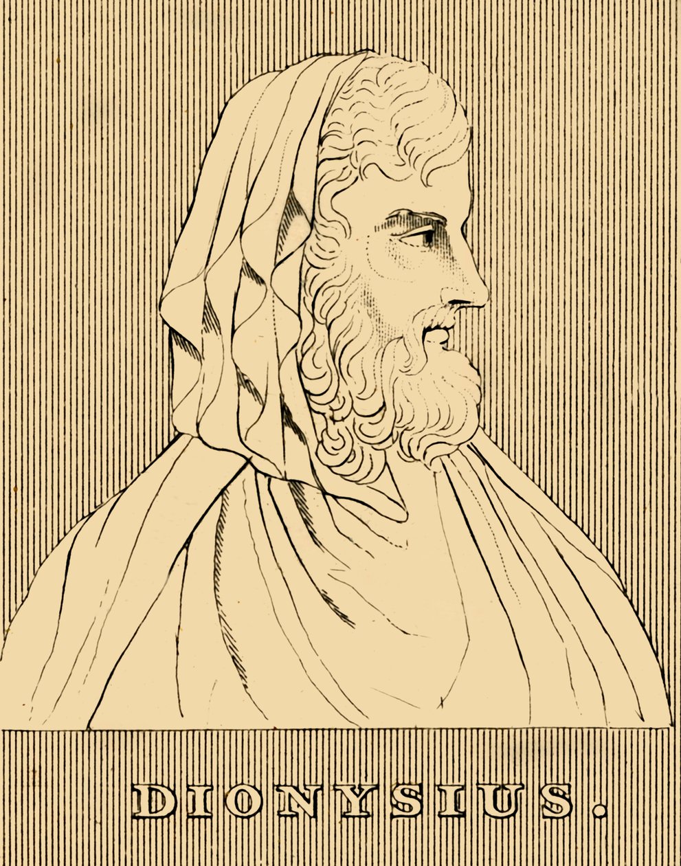 Dionysius, vers 432-367 av. J.-C., 1830 - Unbekannt