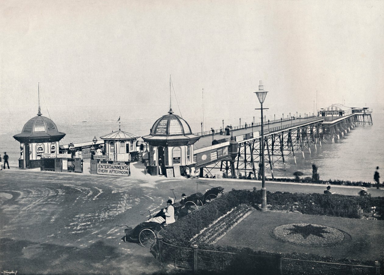 Eastbourne - La jetée, 1895 - Unbekannt