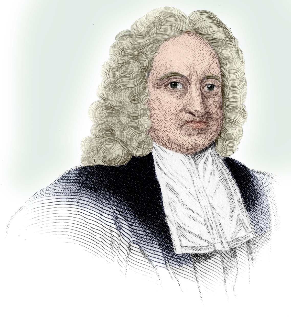 Edmond Halley, astronome, mathématicien, météorologue et physicien anglais - Unbekannt