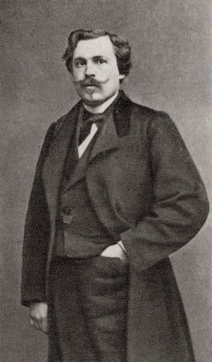 Edmond de Goncourt, auteur français, 1868 - Unbekannt
