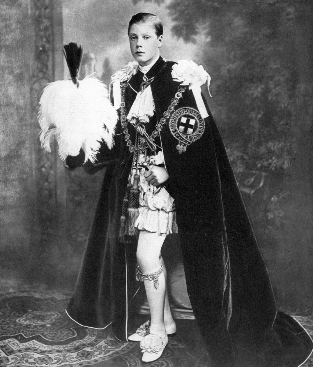 Édouard, prince de Galles en chevalier de la Jarretière, début du 20ème siècle - Unbekannt