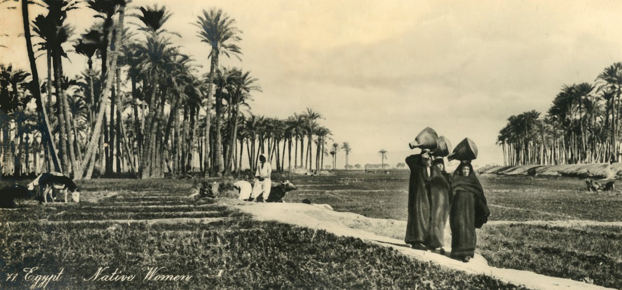 Égypte - Femmes indigènes, vers 1918-1939 - Unbekannt