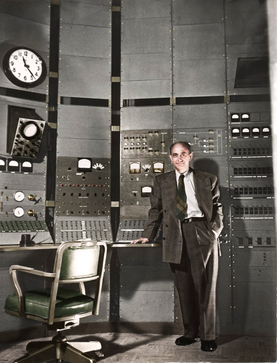 Enrico Fermi, physicien nucléaire américain né en Italie, vers 1942 - Unbekannt
