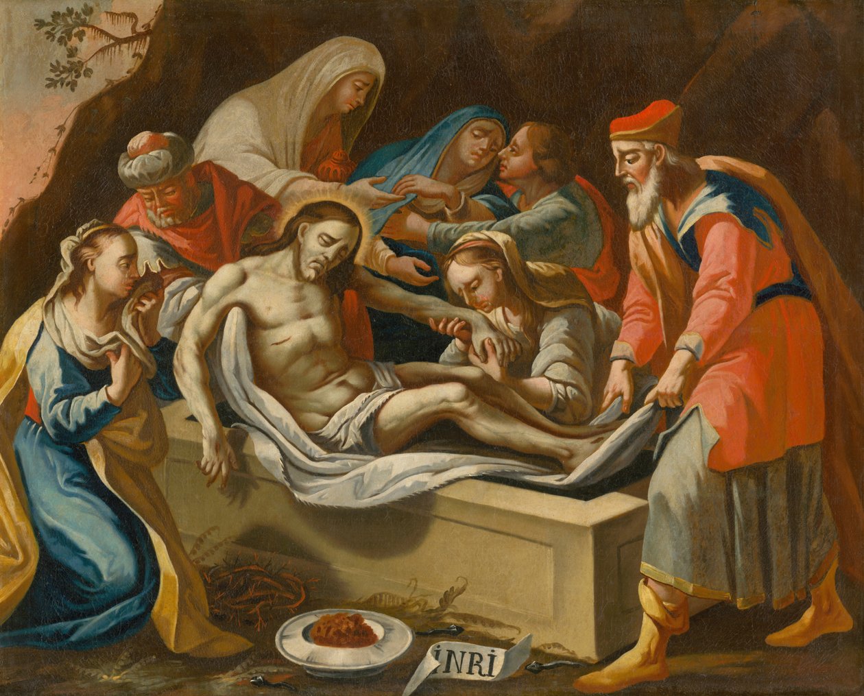 La mise au tombeau du Christ - Unbekannt