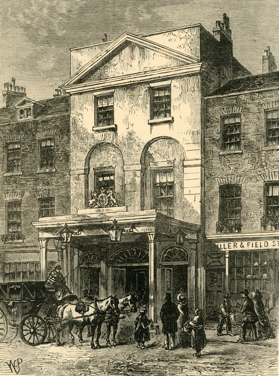 Entrée du théâtre d