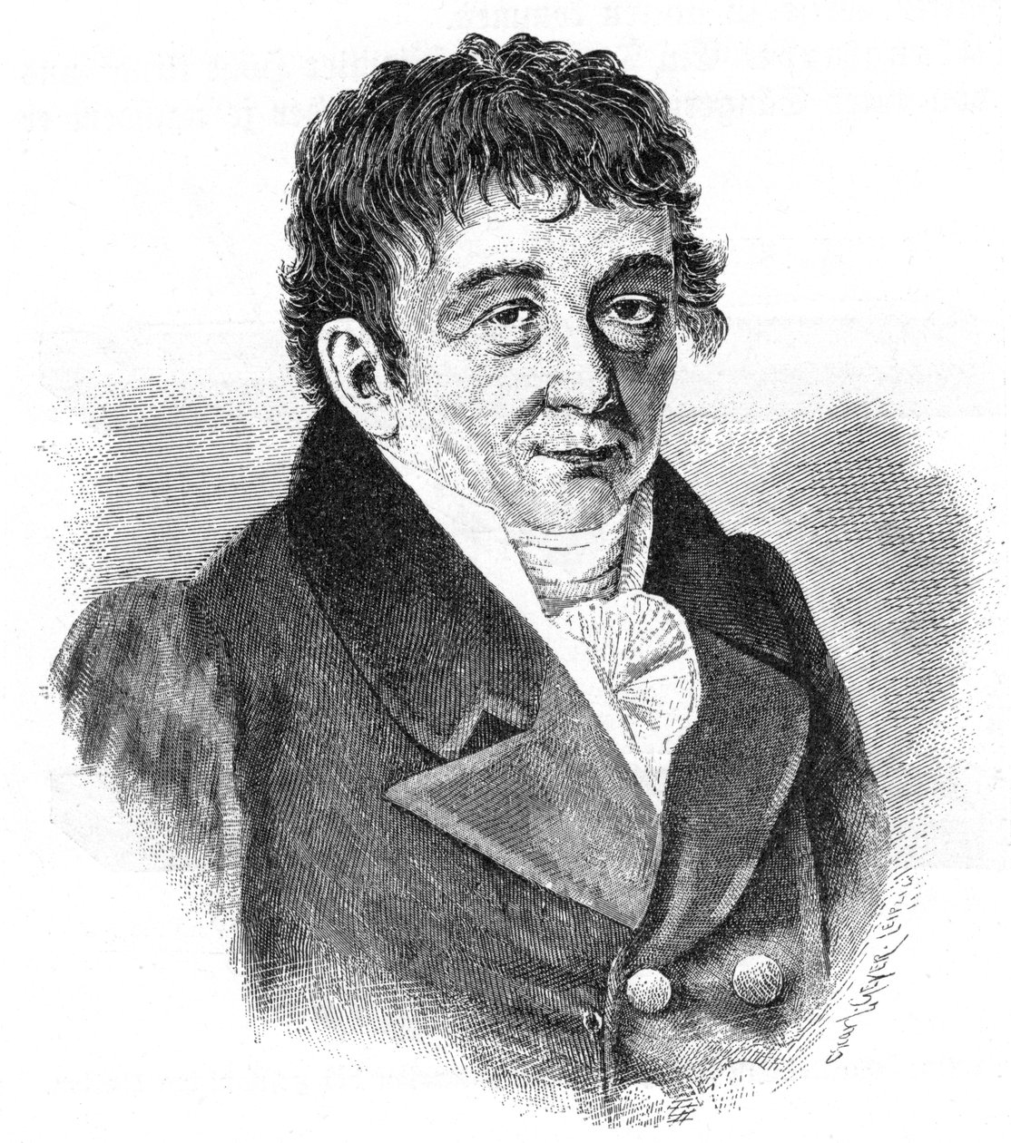 Ernst Florens Friedrich Chladni, physicien allemand, vers 1895 - Unbekannt