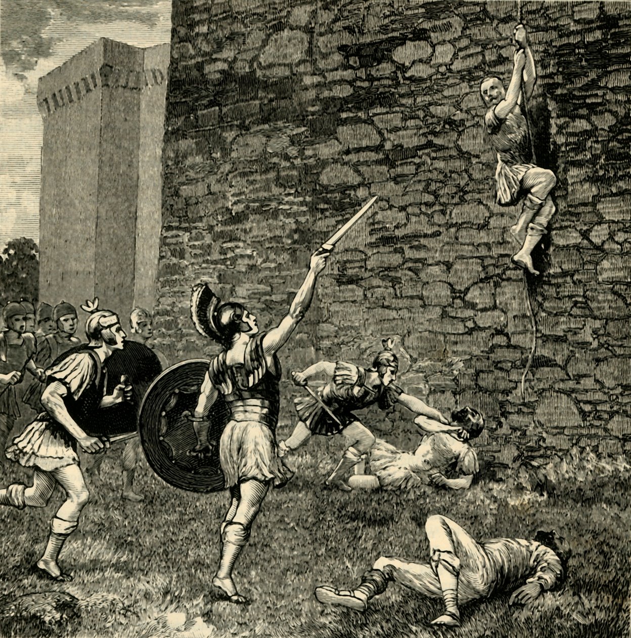 Évasion de Marius le Jeune à Préneste, 1890 - Unbekannt
