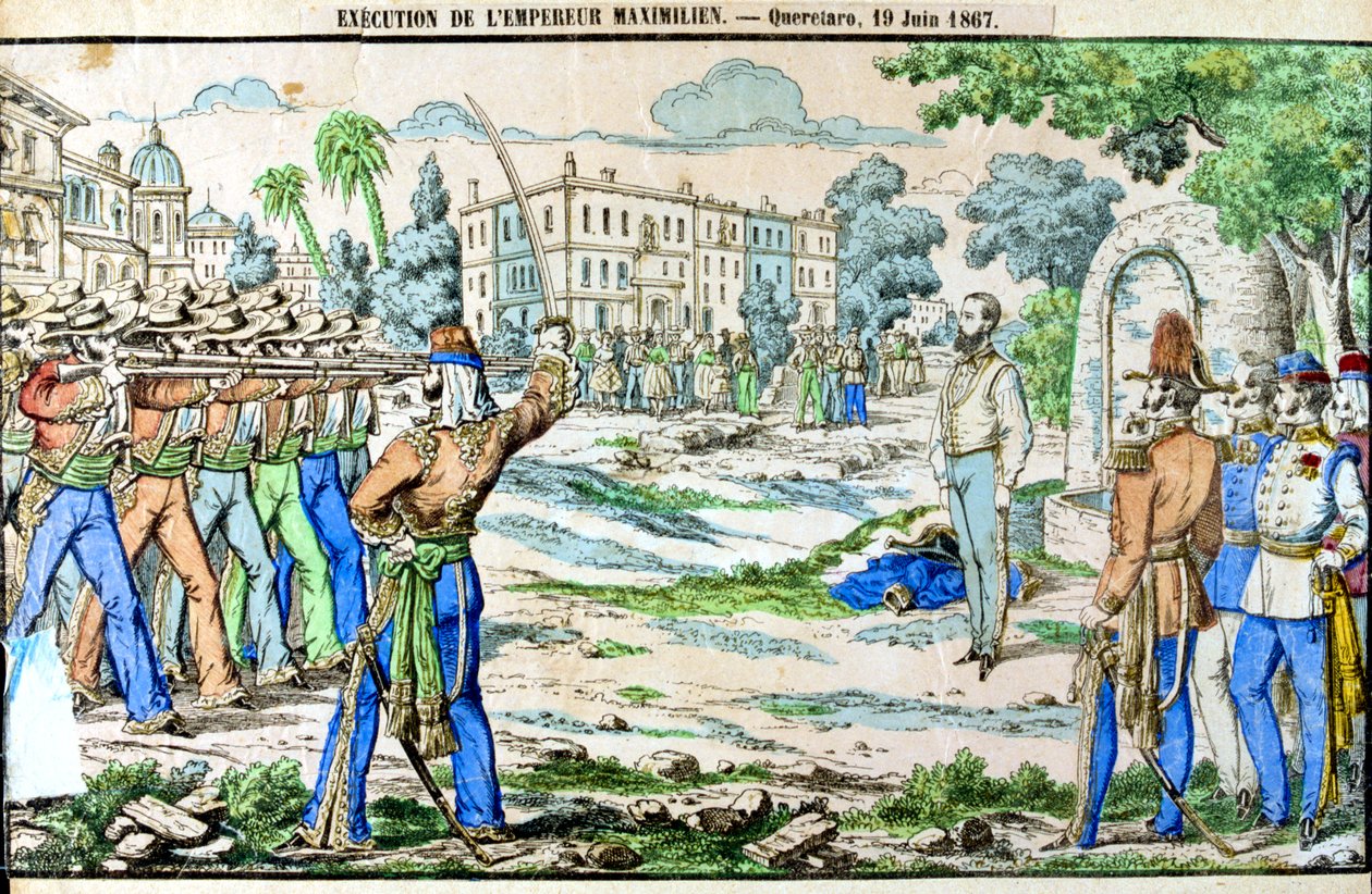 Exécution de Maximilien, empereur du Mexique, 19 juin 1867 - Unbekannt