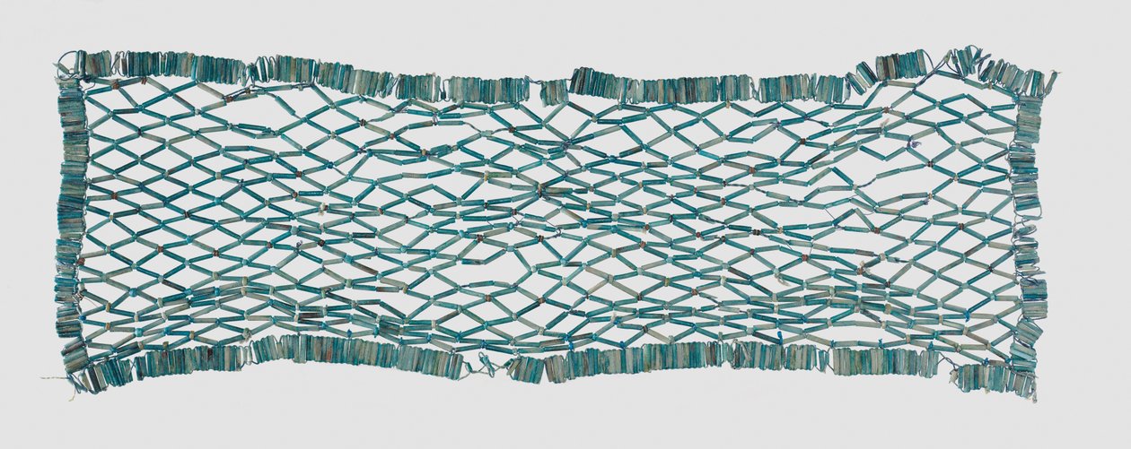 Réseau de perles en faïence, Égypte, Période tardive à ptolémaïque - Unbekannt