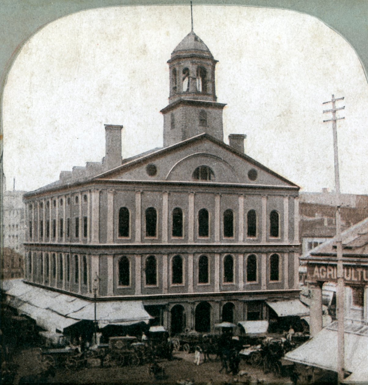 Faneuil Hall, Boston, Massachusetts, États-Unis, fin du 19e siècle - Unbekannt