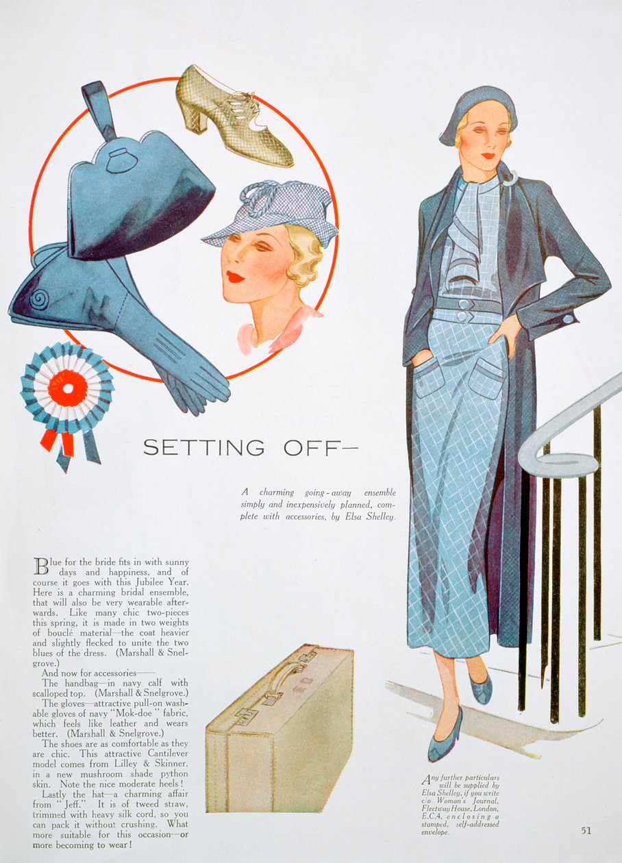 Illustration de mode, 1935 - Unbekannt