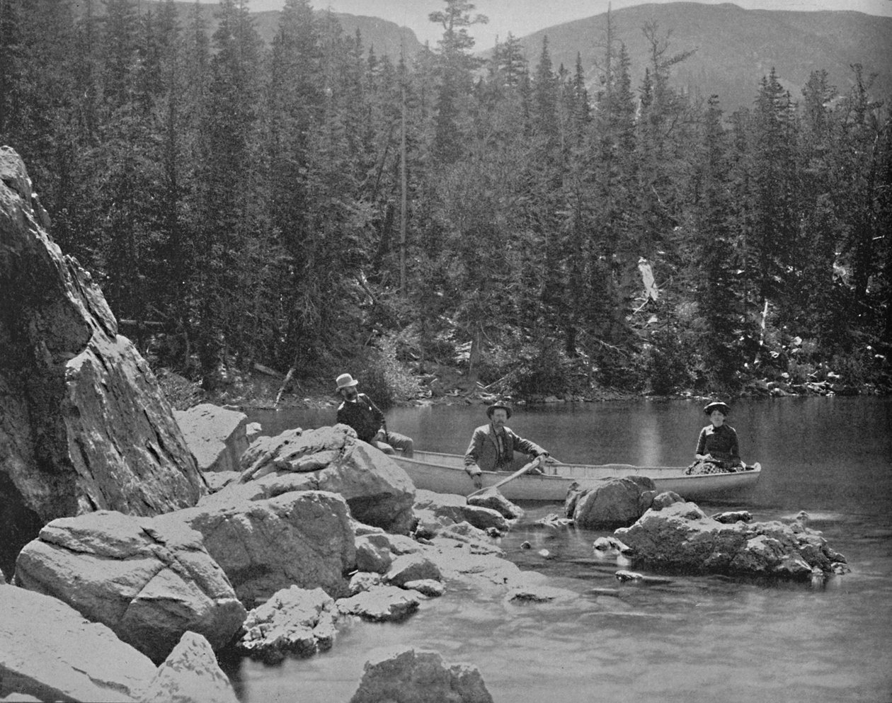Lac Fen, près de Georgetown, Colorado, vers 1897 - Unbekannt