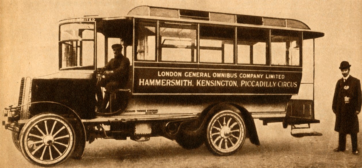 Premier autobus à moteur L.G.O.C., 1904, 1933 - Unbekannt