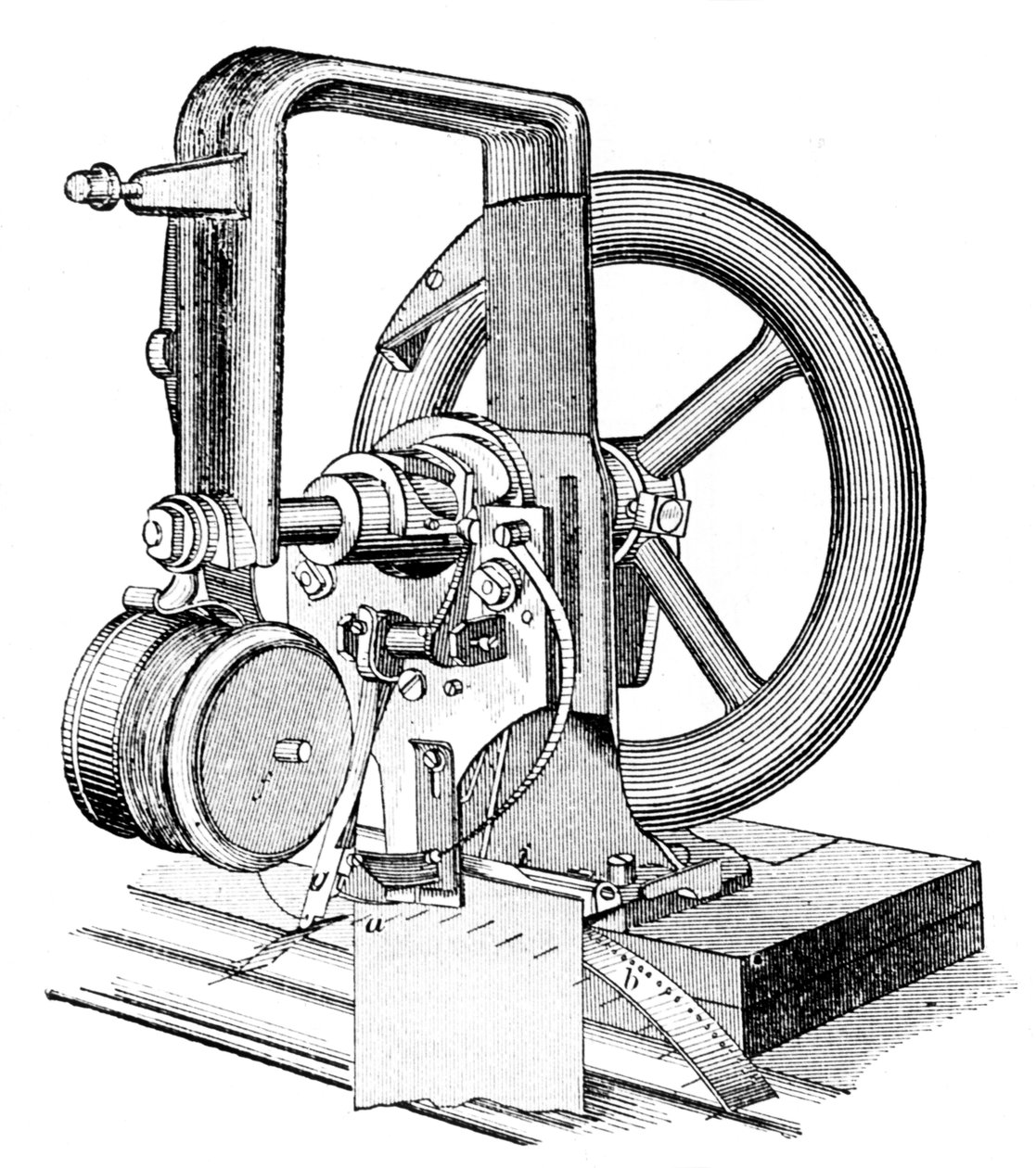 Première machine à coudre à point noué, inventée par Elias Howe, XIXe siècle - Unbekannt