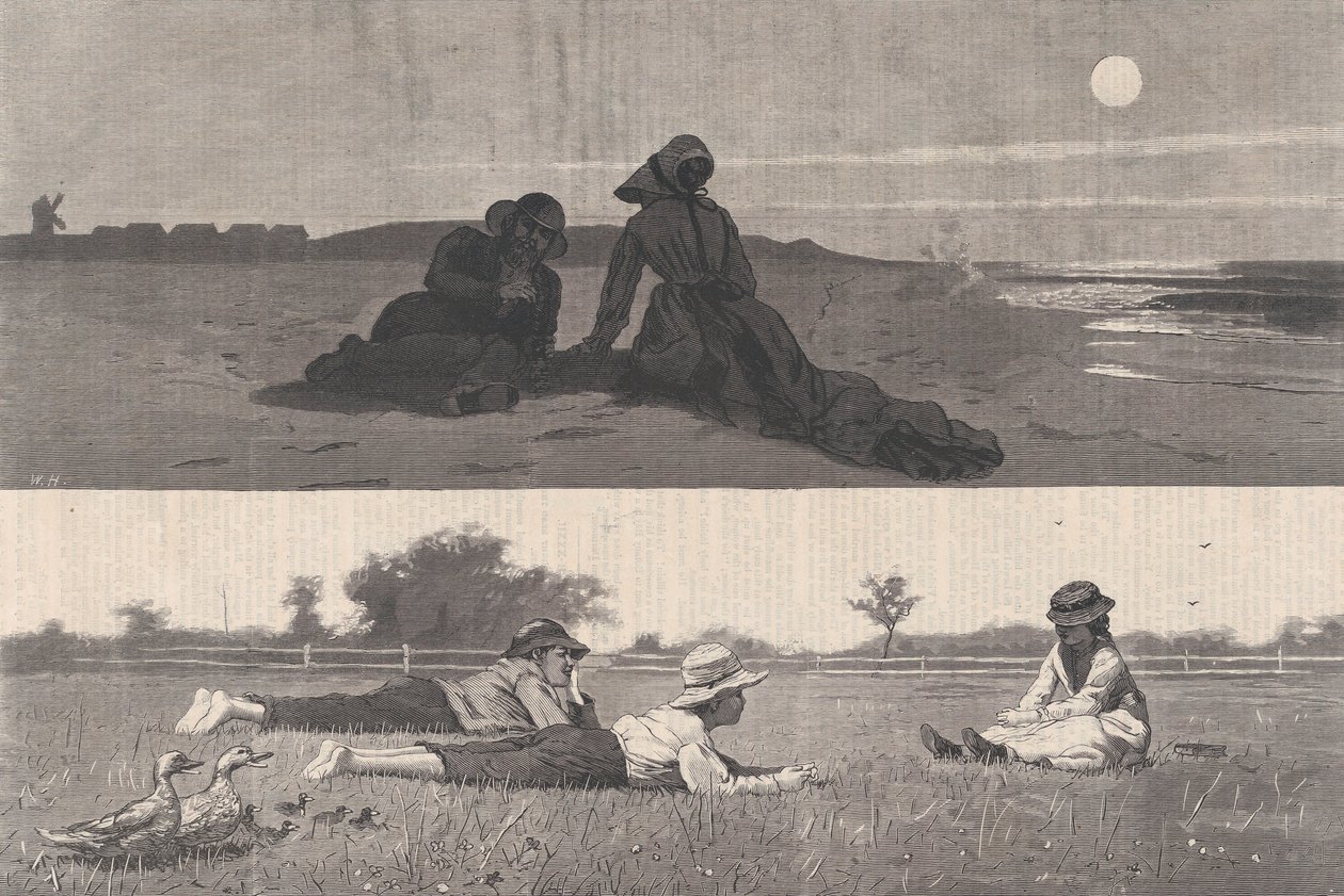 Flirt sur le rivage et dans le pré, Harper