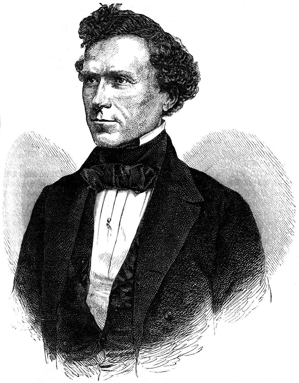 Franklin Pierce, 14e président des États-Unis, vers 1880 - Unbekannt