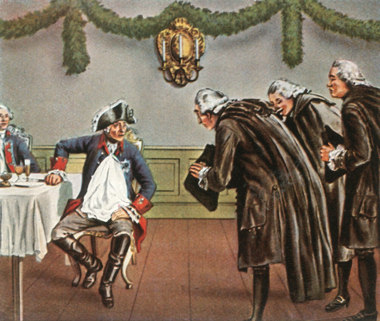 Frédéric le Grand et les hommes de Greiffenberg, 1784, 1936 - Unbekannt