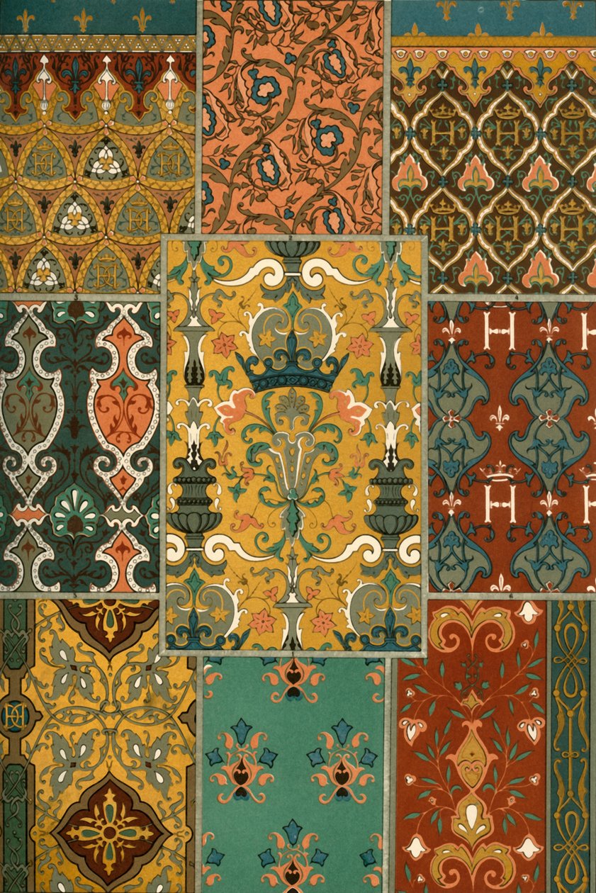 Peinture de tapis de la Renaissance française, 1898 - Unbekannt