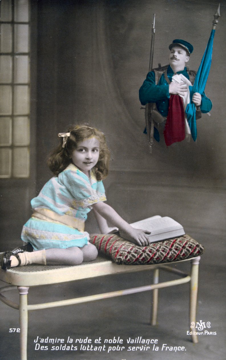 Carte postale française de la Première Guerre mondiale, 1914-1918 - Unbekannt