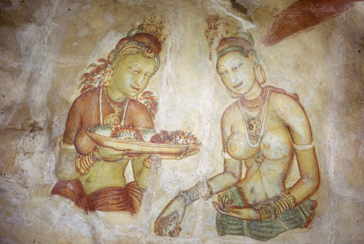 Fresque/Dames de Sigiriya/Sri Lanka - Unbekannt