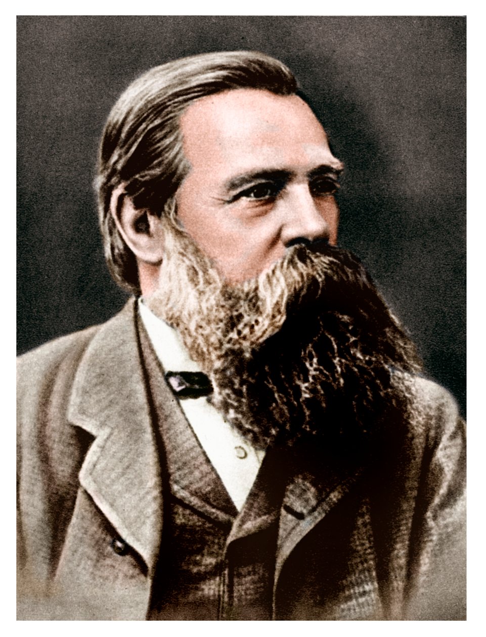 Friedrich Engels, socialiste allemand et collaborateur et soutien de Karl Marx, 1879 - Unbekannt