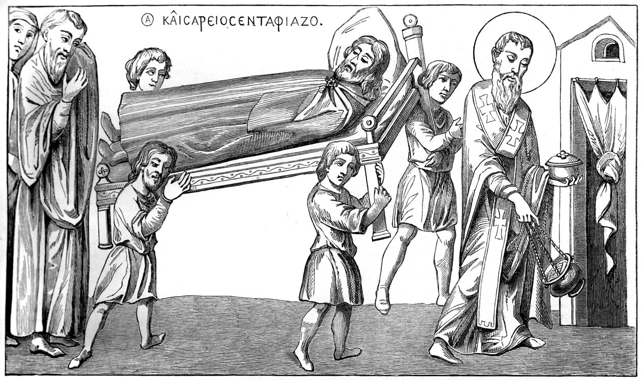 Funérailles à Saint Césaire, 9ème siècle 1849 - Unbekannt