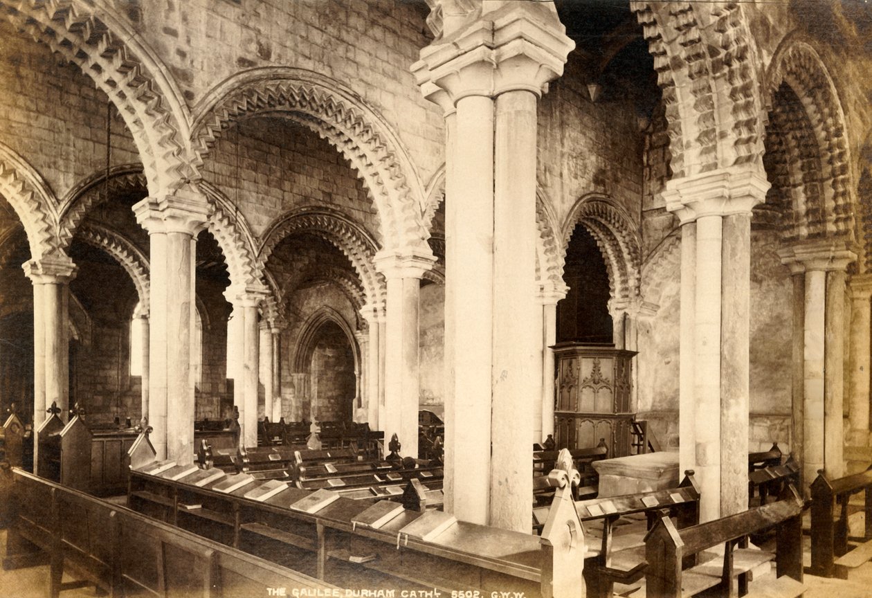 Chapelle de Galilée, cathédrale de Durham, 1893 - Unbekannt