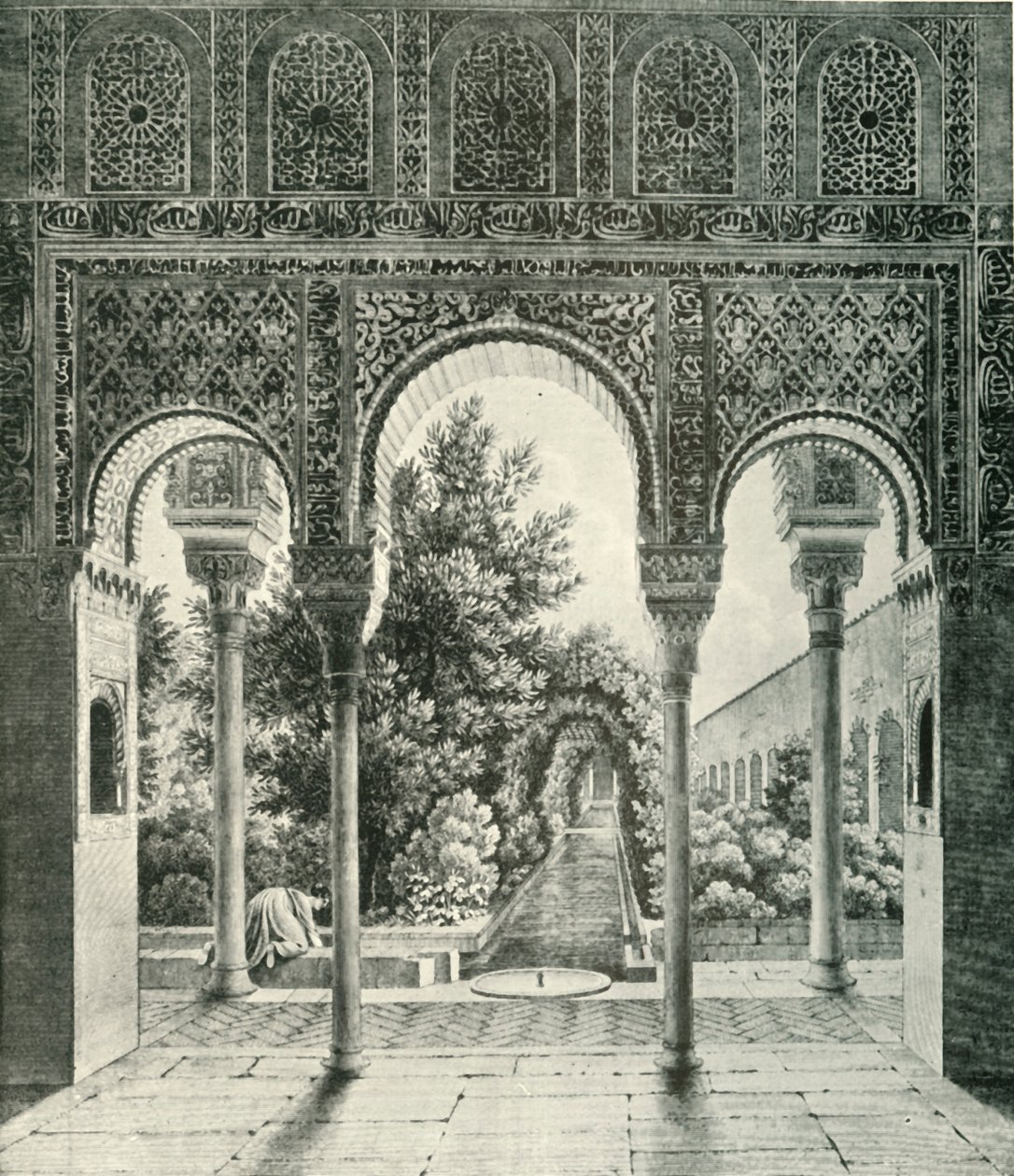 Jardin du Generalife, XIXe siècle, 1907 - Unbekannt
