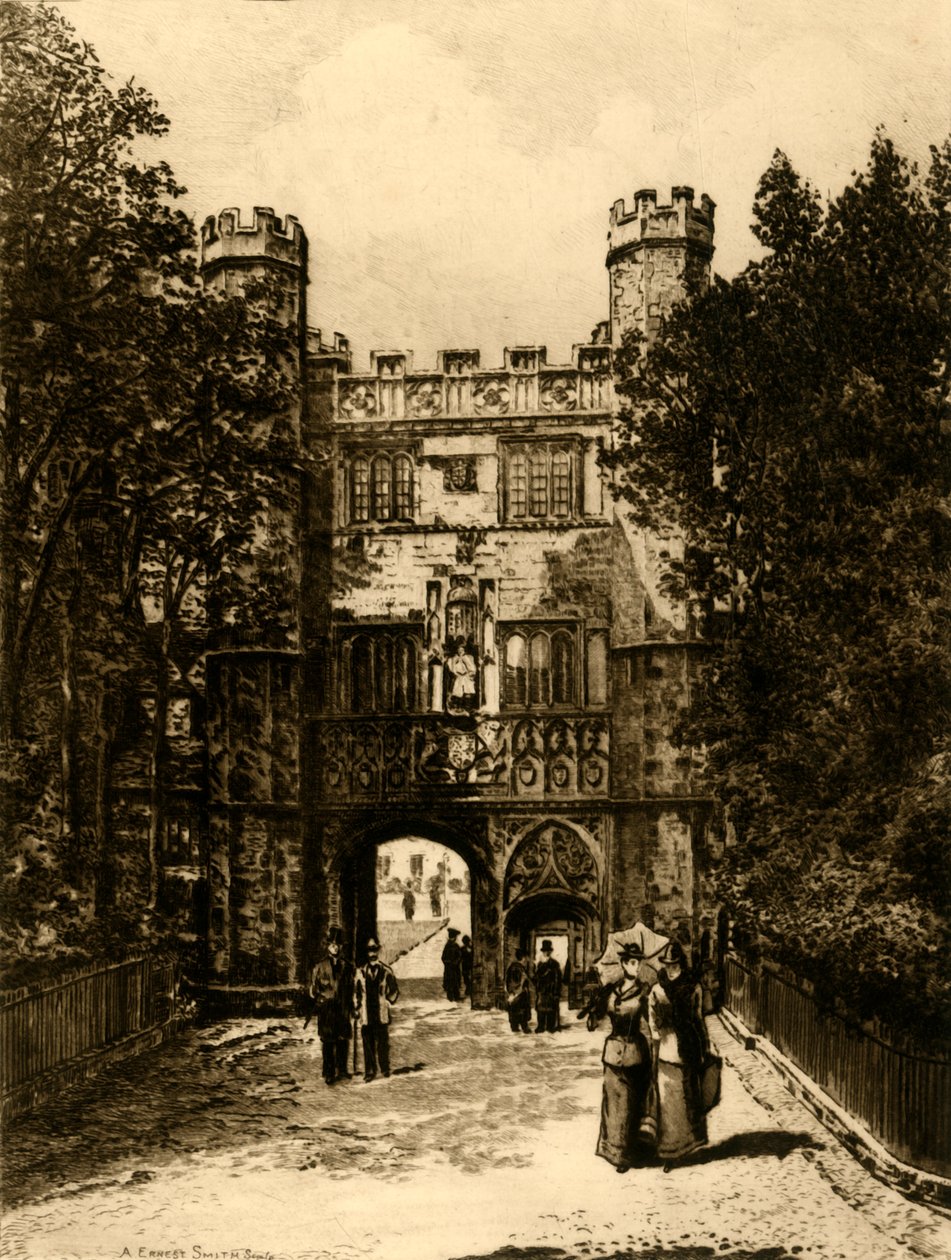 Porte du Trinity College, Cambridge, 1898 - Unbekannt