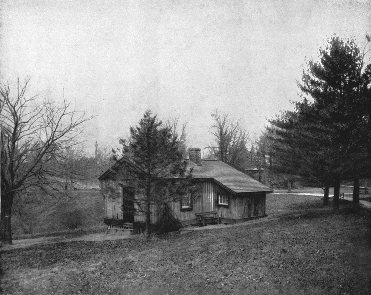 Cabane en rondins du général Grant, Fairmount Park, Philadelphie, USA, vers 1900 - Unbekannt