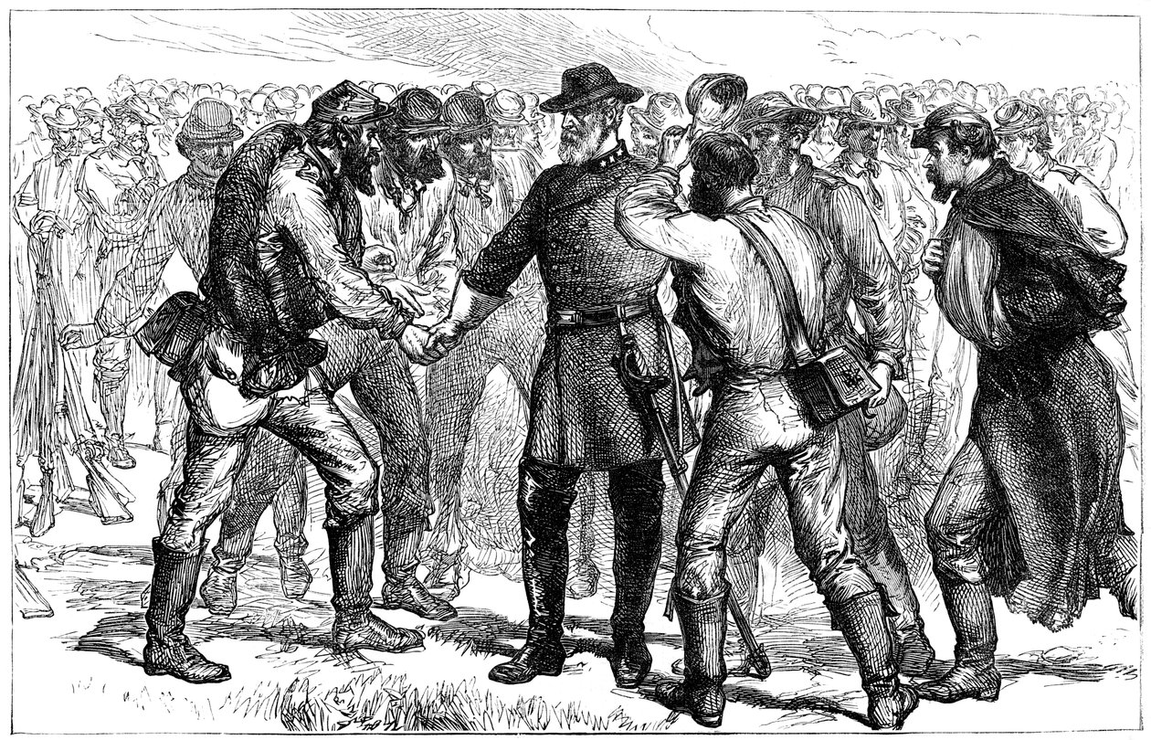 Adieu du général Robert E. Lee à ses soldats, 1865 vers 1880 - Unbekannt