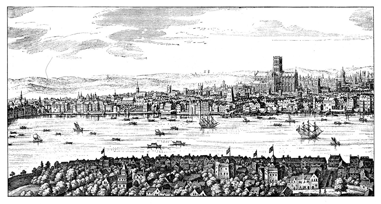 Vue générale de Londres - Unbekannt