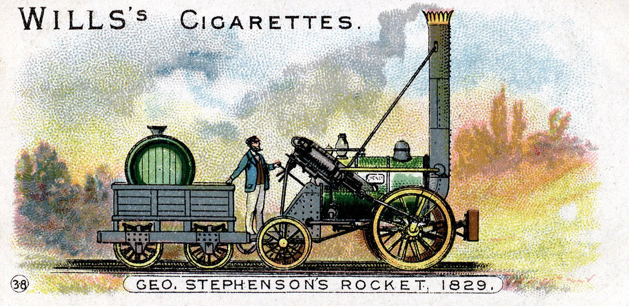Locomotive Rocket de George Stephenson, 1829, 1900 - Unbekannt