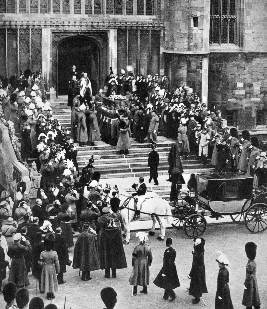 Lieu de repos de George V, chapelle Saint-Georges, château de Windsor, 28 janvier 1936 - Unbekannt
