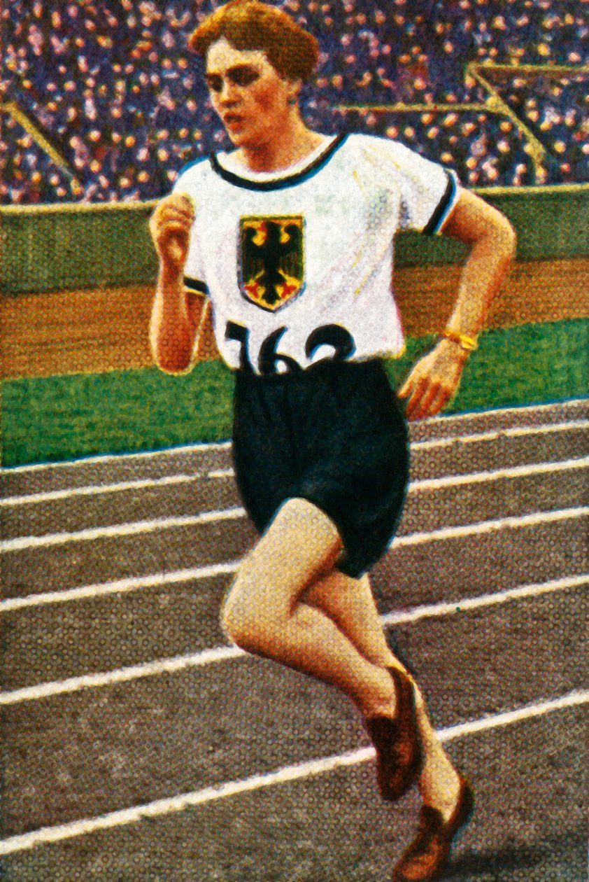 Coureuse allemande Lina Radke, 1928 - Unbekannt