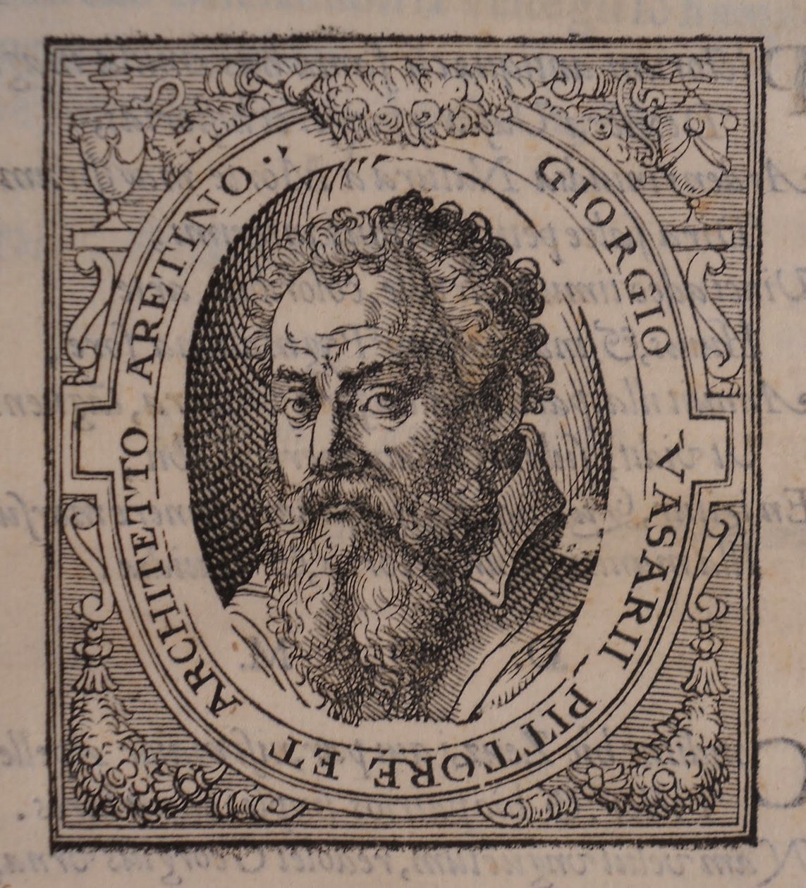 Giorgio Vasari. De : Giorgio Vasari, Les vies des plus excellents peintres, sculpteurs et architectes italiens, 1568 - Unbekannt