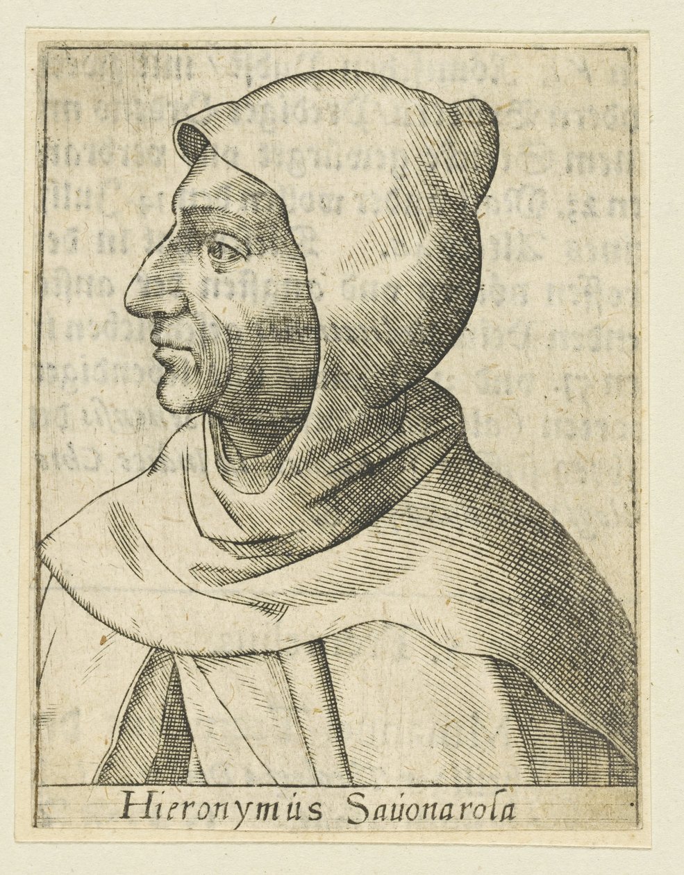 Girolamo Savonarola, vers 1600 - Unbekannt