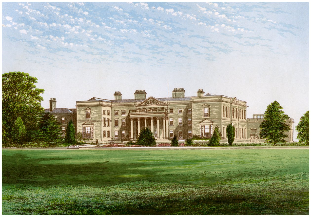 Gopsal Hall, Leicestershire, maison de Lord Howe, vers 1880 - Unbekannt