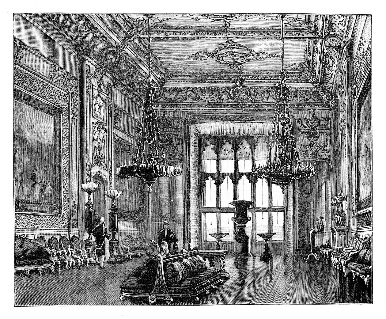 Grande salle de réception, château de Windsor - Unbekannt
