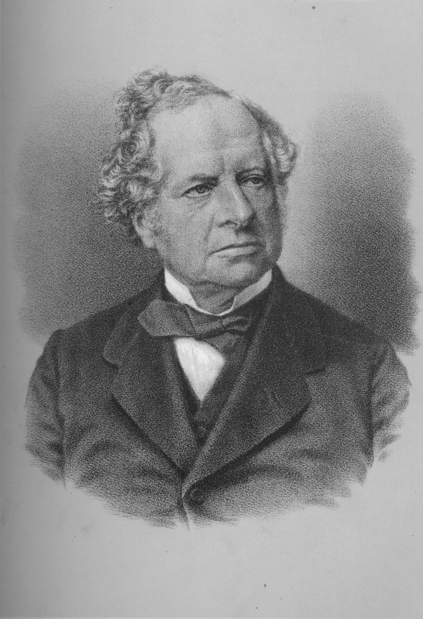 Granville George Leveson-Gower, 2ème comte Granville, homme politique britannique, vers 1870s 1883 - Unbekannt