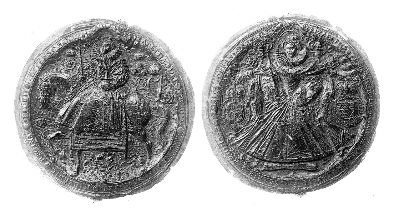 Grand Sceau de la reine Élisabeth I - Unbekannt