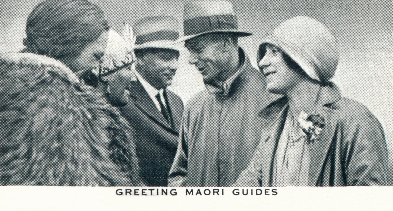 Salutation des guides maoris, 1927 1937 - Unbekannt
