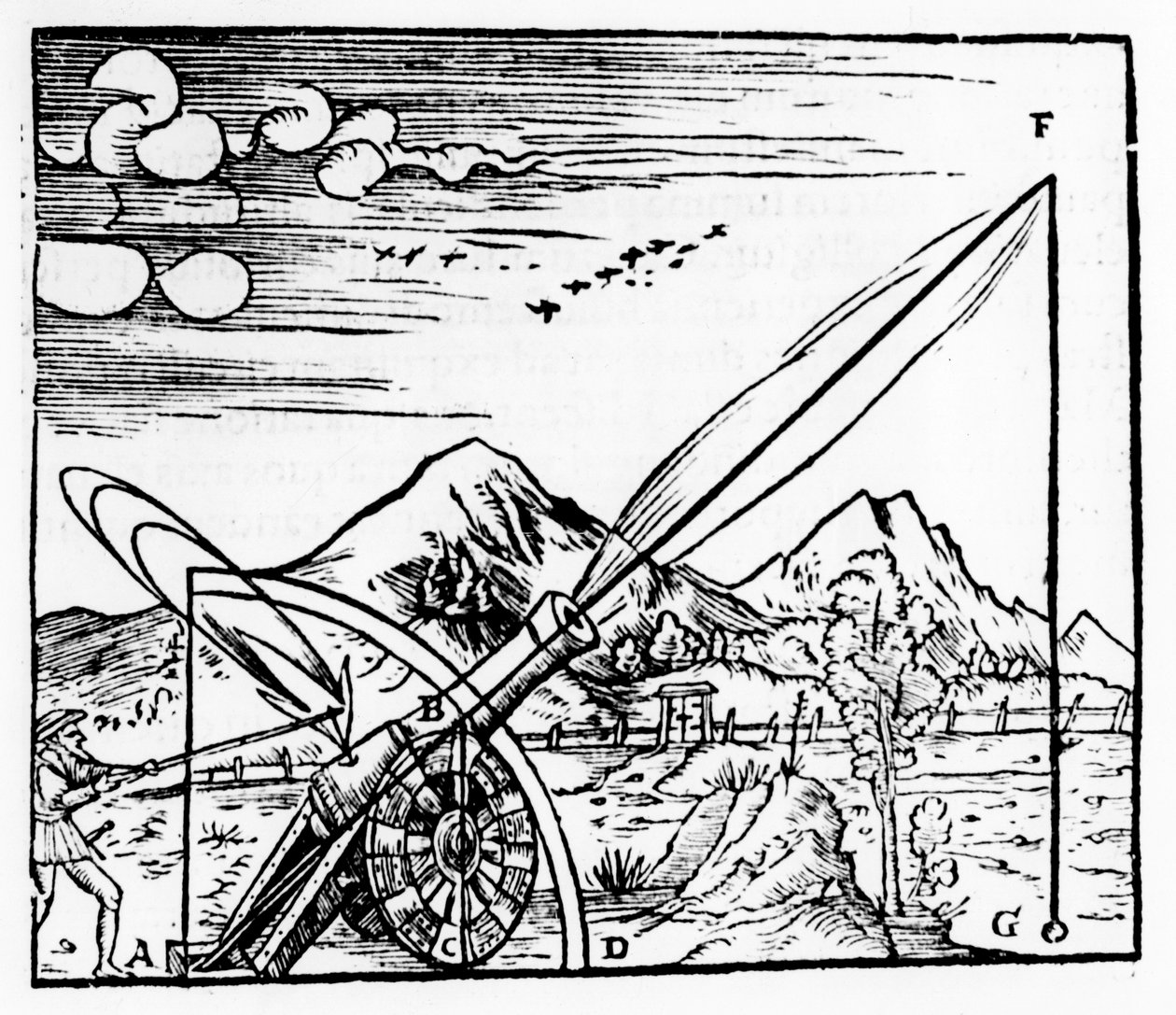 Canonnier tirant un canon, 1561 - Unbekannt