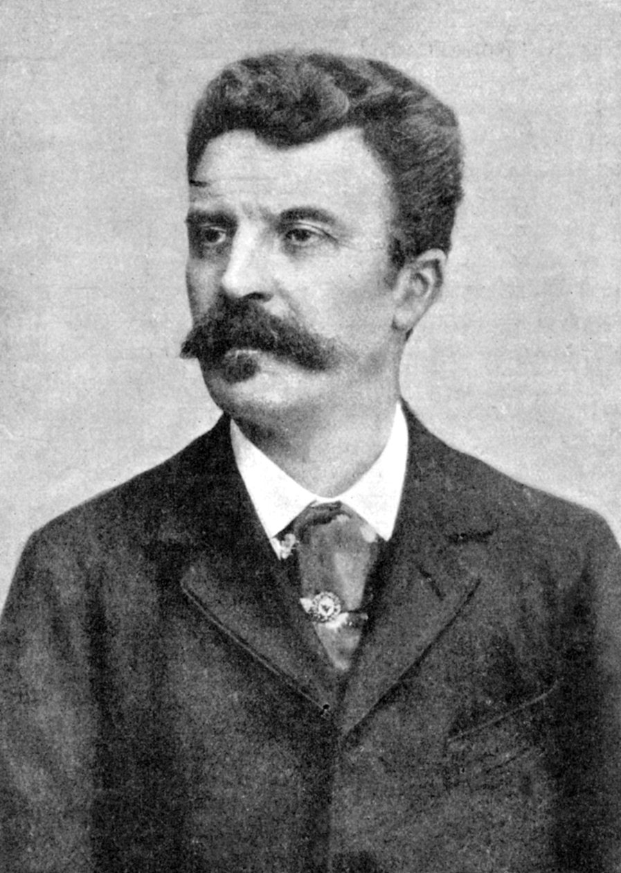 Guy de Maupassant 1850-1893, écrivain français, début du 20ème siècle - Unbekannt