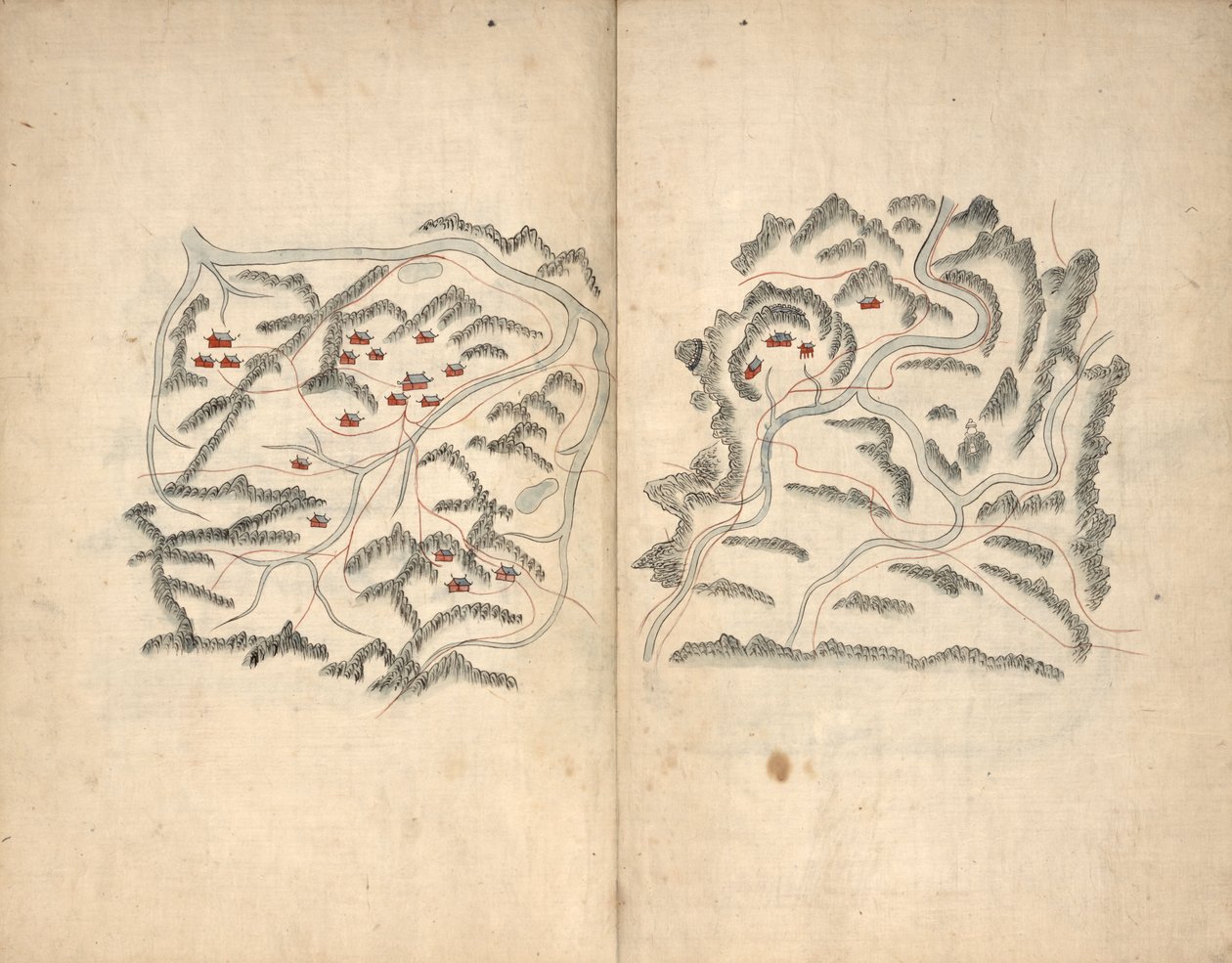 Haedong chido. Hosŏ chŏndo. - Unbekannt