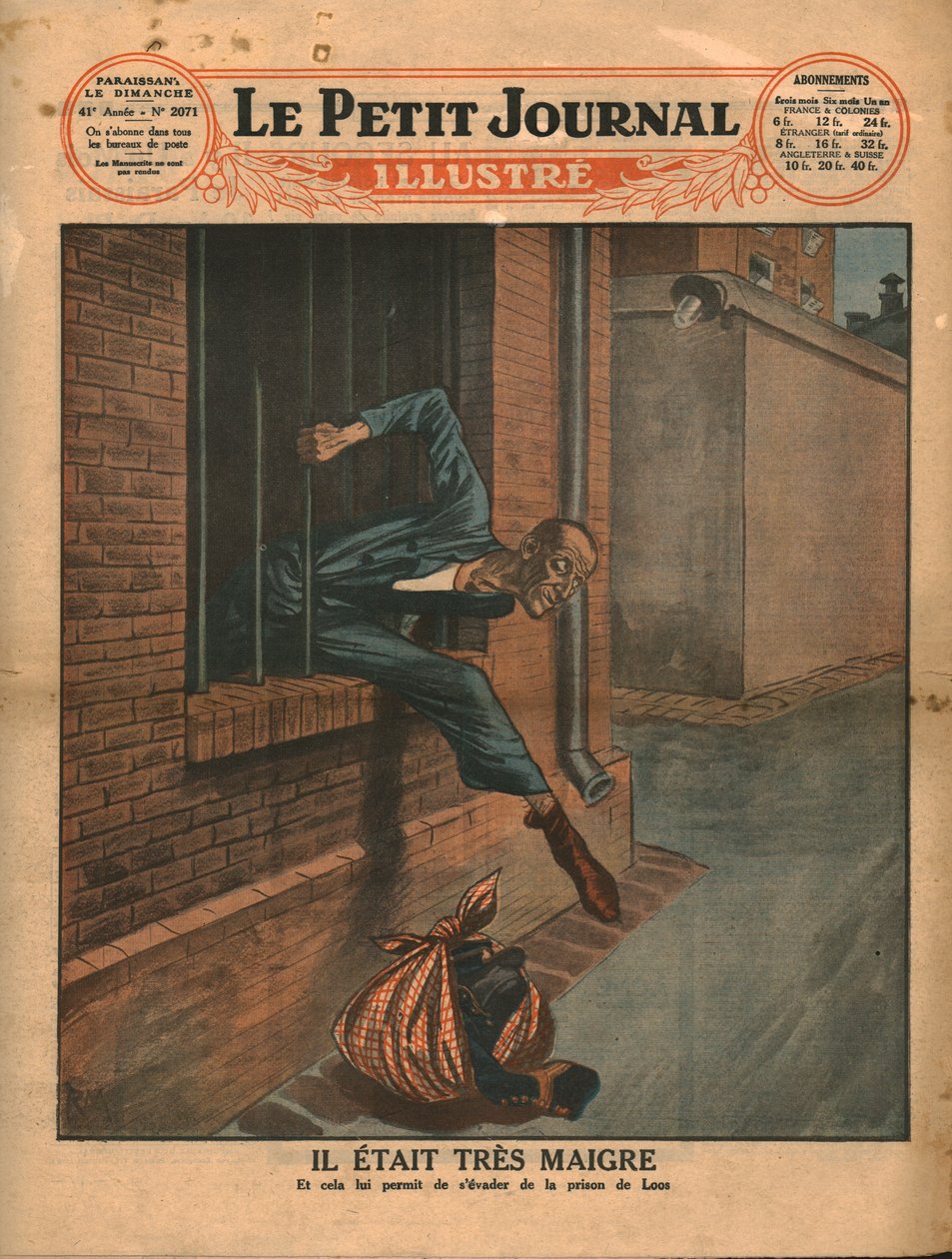 Il était très maigre, 1930 - Unbekannt