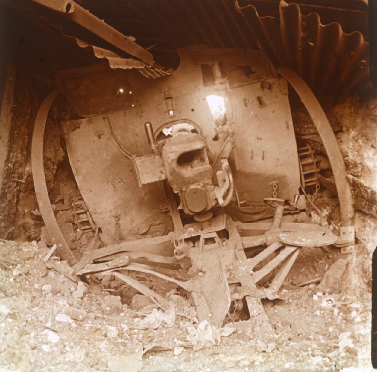 Artillerie lourde, Somme, nord de la France - Unbekannt
